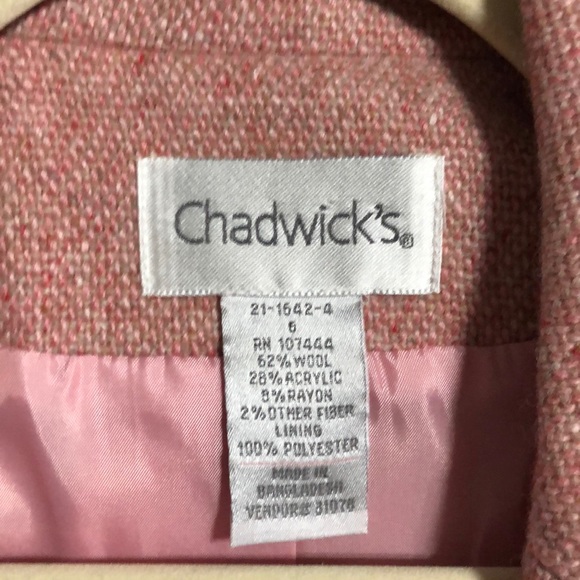 NWOT SZ 6  CHADWICK’S BLAZER - Picture 4 of 6